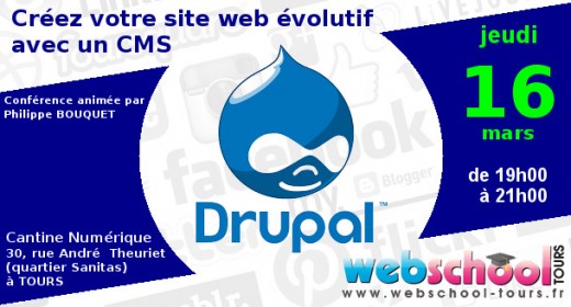 creation site web avec cms drupal